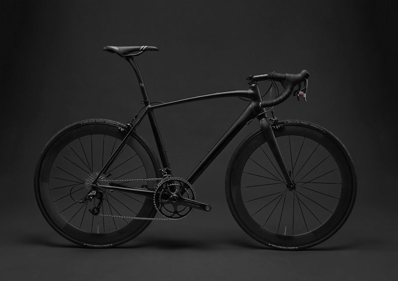 black road bike